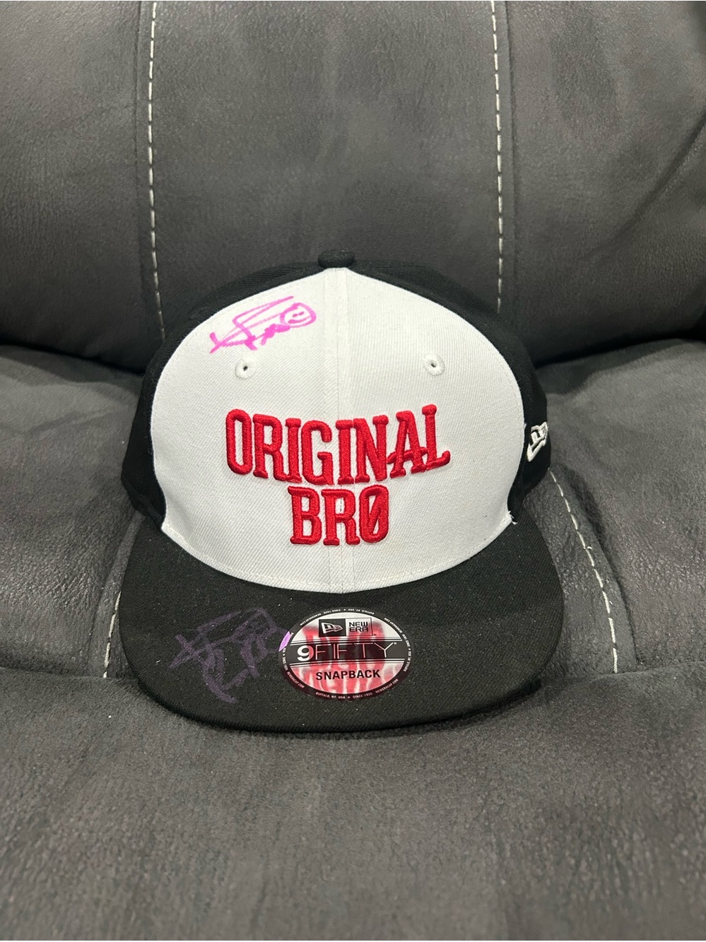 Matt Riddle “original bro” hat - signed!